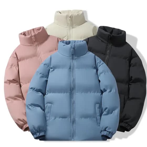 Jaqueta acolchoada juvenil de inverno Jaqueta de pão Jaqueta acolchoada masculina outono inverno jaqueta masculina cor s