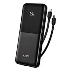 Power Bank Kaidi KD-961/AGOLD BTE-35 10.000mAh Portátil – Carregador Rápido