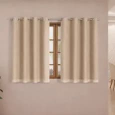 CORTINA BLACKOUT PVC COM VOIL LISO 2,00 DE LARURA X 1,40 ALTURA