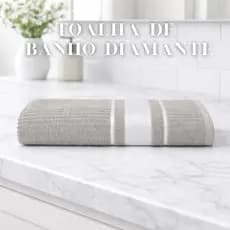 Toalha de Banho Diamante Unitária - 100% Algodão - Toalhas K&C.