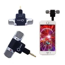 Mini Microfone Estéreo Uso Em Gravador Tablet Celular Ltds70