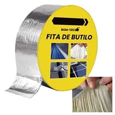 Fita Adesiva de Butilo Impermeável Auto-Usível D'água/Melhoria Doméstica BOM1313