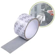 Fita Adesiva para Telas Mosqueteiras 5cm x 2m Evite a Entrada de Insetos com Reparo Seguro – BOM1349