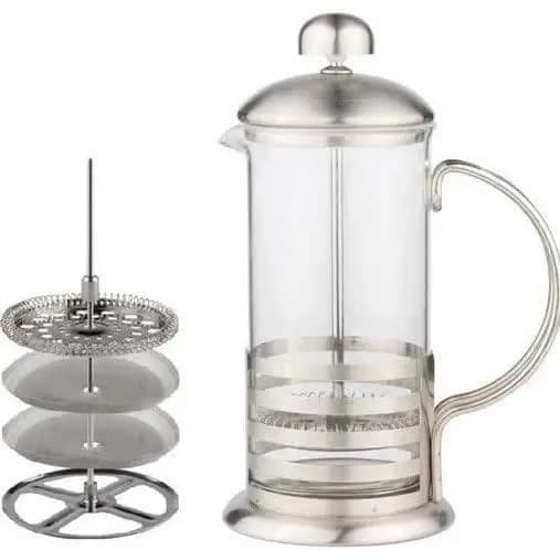 Cafeteira Prensa Francesa Vidro e Inox 350ml