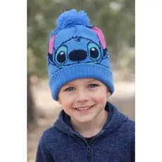 touca gorro infantil do Stich menina