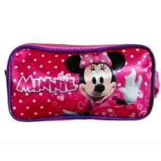 Estojo escolar 2 zíper Minnie