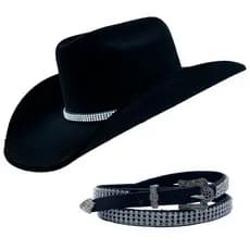 Chapéu Country Americano Cowboy Rodeio Barretos Sertanejo Feminino Club21 Country