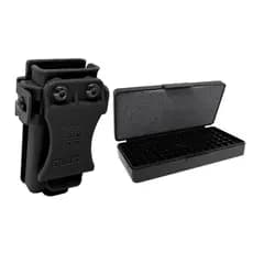 Kit Porta Carregador Universal  + Porta Munição Para 100 munições
