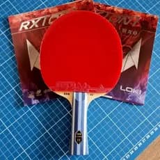 Raquete Profissional de Tênis de mesa/ Ping Pong Loki Kirin k2 Rxton 1 ITTF Clássica