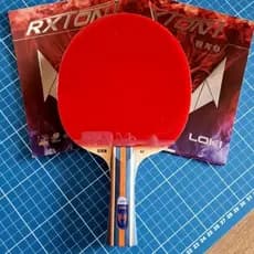 Raquete Profissional de Tênis de mesa/Ping Pong Loki Kirin k1 RXTON 1 ITTF Clássica