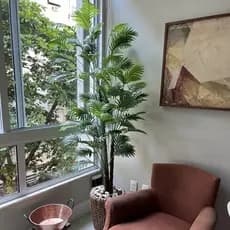 Palmeira Artificial Coqueiro 110cm a 190cm Grande Sem Vaso Decoração de Jardim