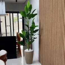 Banana Artificial Bananeira Grande 110cm a 190cm Sem Vaso Decoração