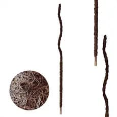 Haste Revestida de Fibra de Coco Galho de Árvore Artificial para Planta