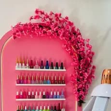 Flor Artificial Jardim Vertical Parede Cerejeira Muro Inglês Para Decoração