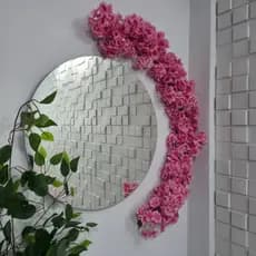 Cerejeira Artificial Jardim Vertical Parede Japonesa Muro Inglês Flores Para Decoração