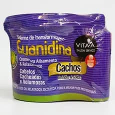 Guanidina creme para cachos definidos e Soltos cabelo cacheado e volumoso 200g