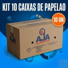 Kit Mudança 10 Caixas De Papelão 60x30x30 Seminovo Com Logo ( MEDIDA APROXIMADA)