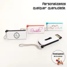 Pen Drive Chaveiro Mini 4gb 8gb 16gb 32gb 64gb Personalizado Retrátil Barato PP251