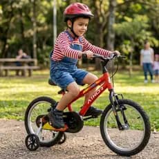 Bicicleta Infantil Masculina Baby Boy Aro 16 Athor Rodinhas