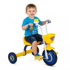 Triciclo Velotrol YOU 3 Menino Boy Amarelo/Azul - NATHOR