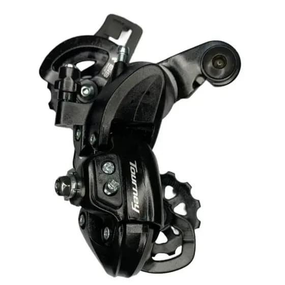 Câmbio Traseiro Shimano Tourney Ty300 7v 21v Até 34d Megaran Preto Longo