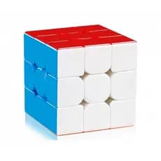 Cubo Mágico Profissional 3x3x3 Stickerless Warrior Rolamento