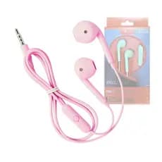 Fone de Ouvido Com Fio P2 Microfone Controle Volume Colorido