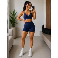 Conjunto de Academia,  Short e  top, Roupa Feminina
