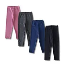 Kit 03 Calça Legging Infantil Menina inverno SORTIDA Tamanho 1 ao 10 anos