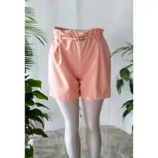 Shorts Feminino Modelo Alfaiataria Poliéster