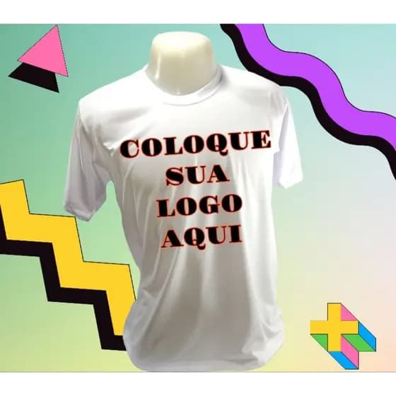 Camiseta 100% poliéster personalizada
