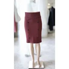 Saia Longa Moda Evangélica Modelo Alfaiataria