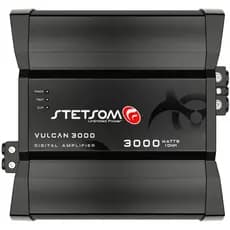 Módulo Automotivo Stetsom Vulcan 3000 3000W RMS Som Automotivo Digital 1, 2 ou 4 Ohms
