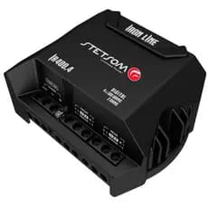 Stetsom Modulo Amplificador 400x4 400w Digital 4k Bass Boost 14db Em 45hz Iron Line 2 Ohms Stereo Entrada Rca
