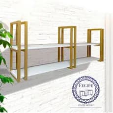 PRATELEIRA INDUSTRIAL VARIOS MODELOS E TAMANHOS (PERSONALIZAMOS DO SEU TAMANHO)