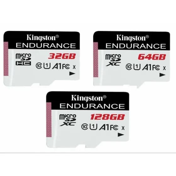 Kingston Micro SD Alta Resistência C10 95MB/s Cartão De Memória Flash 64GB 128GB 256GB