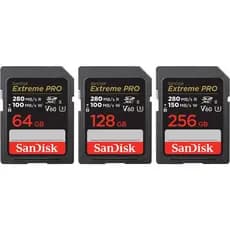 SanDisk SDXC Extreme PRO 280MB/s Cartão De Memória Flash UHS-II 64GB 128GB 256GB