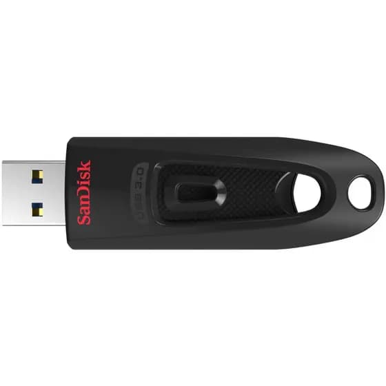 Unidade Flash USB SanDisk Ultra 130MB/s USB3.0 (SDCZ48) 32GB 64GB 128GB