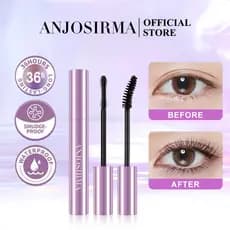 ANJOSIRMA Rímel À Prova D'água De Longa Duração 36H Volume Curling Cílios Longos De Manchas Fácil De Usar Maquiagem Para