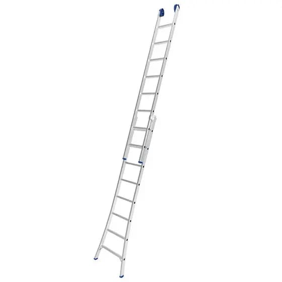Escada Extensível 3x1 2x8 Degraus em Alumínio Suporta 150kg Antiderrapante - Mor