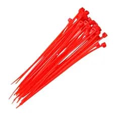 Abraçadeira Nylon Vermelho Starfer 100X2,5 com100