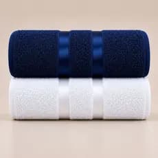 Kit 2 Toalhas Ônix Banho Premium 62x132cm Super Macia Alta Absorção Toque Luxo Hotel