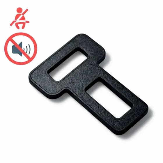 Kit com 2 Peças Clip para  Silenciar Alarme do Cinto de Segurança Universal