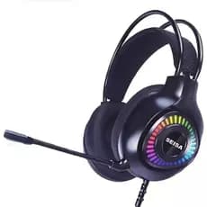 Fones de ouvido Headset Gamer com fio com microfone USB e P2 para PC computador headset videogames