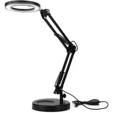 Luminária c/ Lupa Led Para Mesa Estética