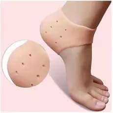 Meia Calcanhar Silicone Palmilha Gel