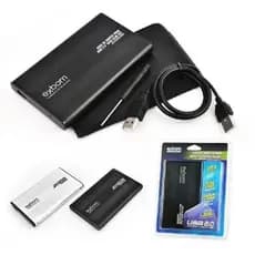 Case Hd Externo Notebook 2.5 Usb 2.0 Alumínio