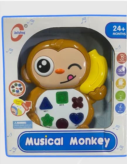 Macaco  teclado Musical Infantil
