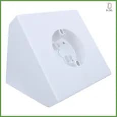 Kit De Suporte De Montagem De Ventilador De Teto De Plástico Branco Para Tetos Catedral Angulares Uso Doméstico dachwanl