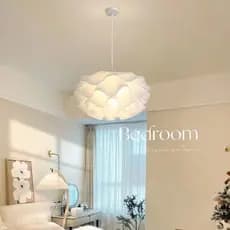 Candelabro Para Decoração De Quartos Candeeiro Moderno Pinho Cone Flor Luz De Teto Quarto Jantar Pendurar Sala De Estar